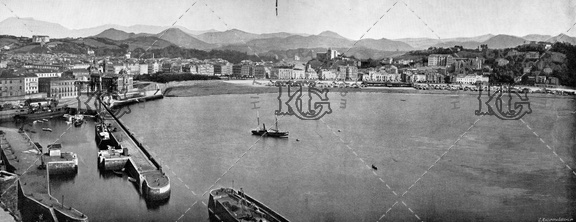 Vista panorámica de San Sebastián. Ref: MZ00617