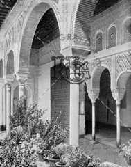 Galería del Generalilfe en la Alhambra de Granada. Ref: MZ00594