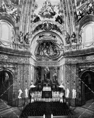 Interior de la iglesia de San Francisco el Grande en Madrid. Ref: MZ00622