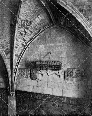 El cofre del Cid en la Catedral de Burgos. Ref: MZ00626