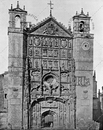 Fachada del Convento de San Pablo en Valladolid. Ref: MZ00636