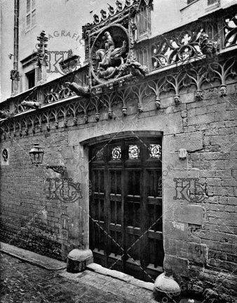 Antigua puerta de entrada de la Generalitat. Ref: MZ00214