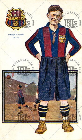 Jugadores Foot-Ball. F.C.Barcelona. José Planas. Defensa-derecha. Ref: LL00020