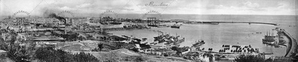 Vista del puerto desde Miramar. Ref: MZ01429