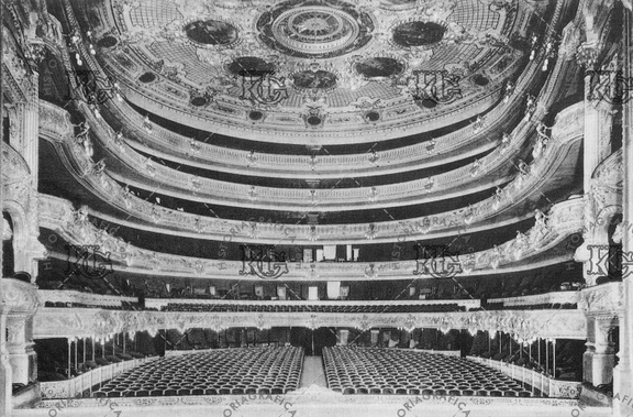 Interior del Gran Teatre del Liceu. Ref: MZ01219