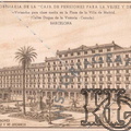 Dibujo de la plaza de la Vila de Madrid. Ref: MZ01573