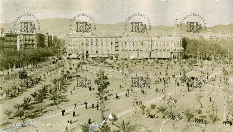Vista de la Plaza de Catalunya. Ref: 5000364
