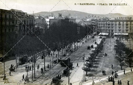 Plaza Catalunya, vista al norte. Ref: 5000383