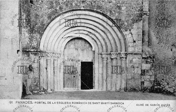 Sant Martí Sarroca. Iglesia. Ref: JB00091