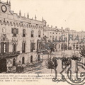 Palau Reial incendiado en 1875. Ref: EB01444