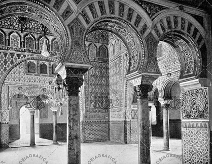 El Alcázar de Sevilla. Ref: MZ00695