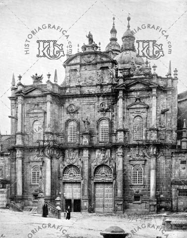 Santiago de Compostela. Fachada septentrional de la catedral. Ref: MZ00732