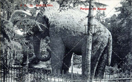 Estatua del mamut. Ref: 5000627