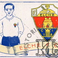 Equipos españoles de fútbol. Elche Fútbol Club. Ref: LL00067