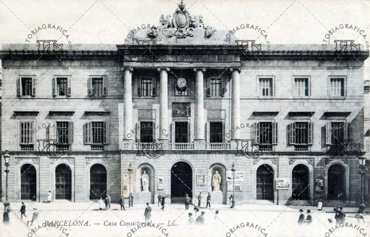 Ayuntamiento en la plaza de Sant Jaume. Ref: 5000717