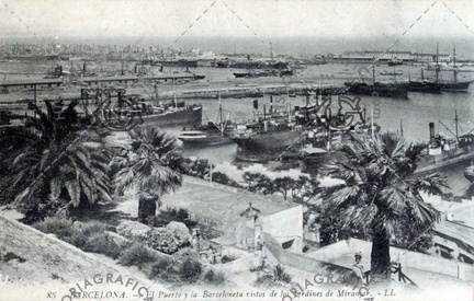 Vista del puerto y barcos desde Miramar. Ref: 5000766