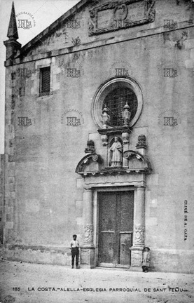 Alella. Iglesia de Sant Feliu. Ref: JB00185