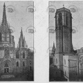 Catedral. Vista fachada y campanario y ábside.. Ref: 5001692