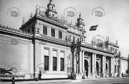 Palacio de la Industria Textil durante Expo 1929. Ref: MZ01769