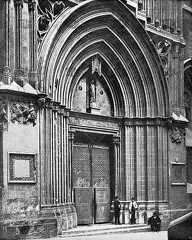 La puerta de Sant Iu de la Catedral. Ref: MZ00499