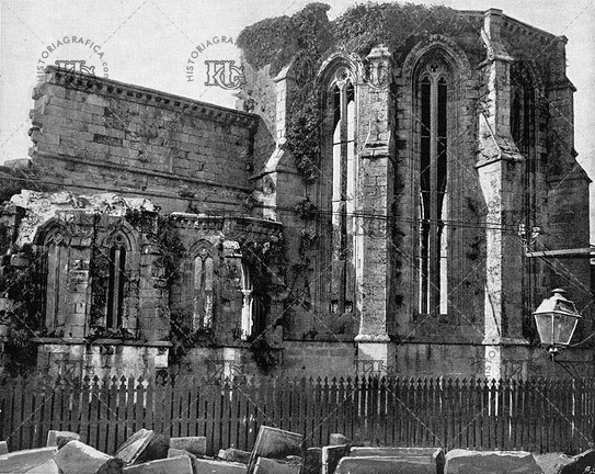 Ruinas de la iglesia de Sant Domingo en Pontevedra. Ref:  MZ00866