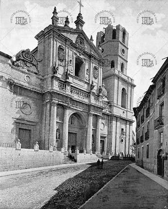 Fachada de la catedral de Valladolid. Ref: MZ00936
