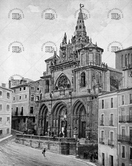 Fachada de la catedral de Cuenca. Ref: MZ00955