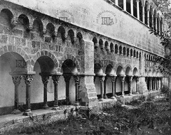 Claustro del monasterio de Sant Cugat del Vallès. Ref: MZ01023