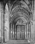 Puerta de la Pasión del claustro de la catedral de Barcelona. Ref: MZ01072