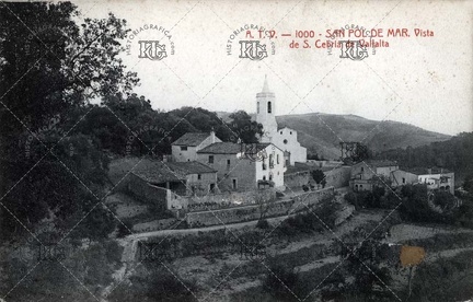 Vista de Sant Cebrià de Vallalta. Ref: 5001462