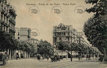Palace Hotel en la ronda de Sant Pere. Ref: AF00086