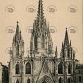 Fachada de la Catedral de Barcelona. Ref: AF00099