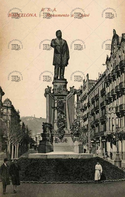 Monumento a Josep Anselm Clavé. Ref: AF00096