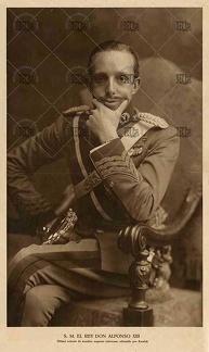 Retrato del rey Alfonso XIII. Ref: AF00111