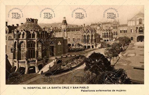 Hospital de Sant Pau. Pabellón de mujeres. Ref: AF00136