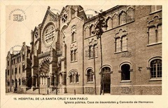 Hospital de Sant Pau. Iglesia pública y convento. Ref: AF00137