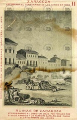 Centenario de los sitios de Zaragoza de 1808. Ref: LL00353