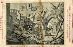Centenario de los sitios de Zaragoza de 1808. Ref: LL00354