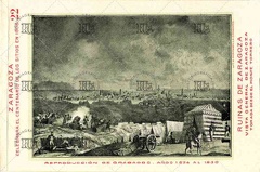 Centenario de los sitios de Zaragoza de 1808. Ref: LL00364
