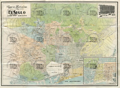 Plano de Barcelona 1914. Ref:  MZ00124
