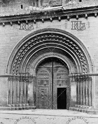 Puerta del Palau de la Catedral de Valencia. Ref: MZ00548