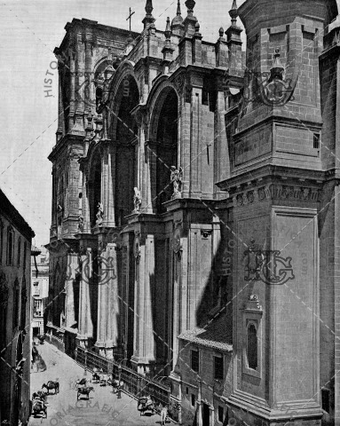 Fachada de la Catedral de Granada. Ref: MZ00569