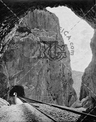 Túnel de la falla y desfiladero del Chorro en Ronda. Ref: MZ00620