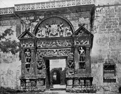 Portada de la casa de Jerónimo Páez en Córdoba. Ref: MZ00592