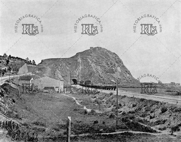 Túnel del ferrocarril en Montgat. Ref: MZ00312