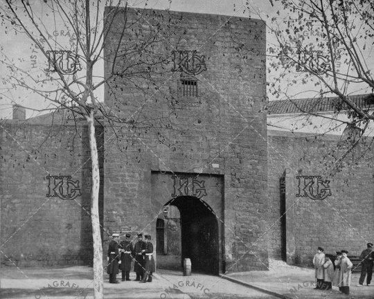 Puerta de Santa Madrona en las murallas. Ref: MZ00336