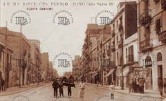 Calle de Pere IV. Cuatre cantons en Poblenou. Ref: MZ01097