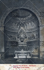 Escuelas Pías de Sarrià. Altar Mayor de la capilla. Ref: MZ01104