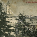 Escuelas Pías de Sarrià. El edificio desde el bosque. Ref: MZ01106