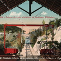 Interior de la estación inferior del funicular del Tibidabo. Ref: MZ01143